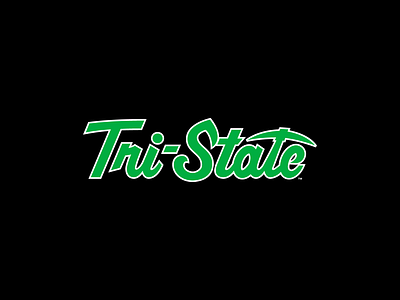 Tri-State Coal Cats (Wordmark Logo) baseball lettering script sports wordmark