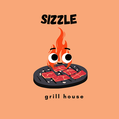 SIZZLE branding dailylogochallenge graphic design logo