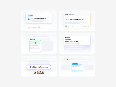 Feature Card Illustrations feature cards features illustration landing page product product design saas ui ui design ux ux design web web design website