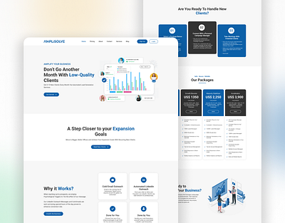 Lead Generation Landing Page Design app ui design figma design graphic landing page landing page figma lead generation landing page lead generation website ui ui design uiux uiux design website design website mockup