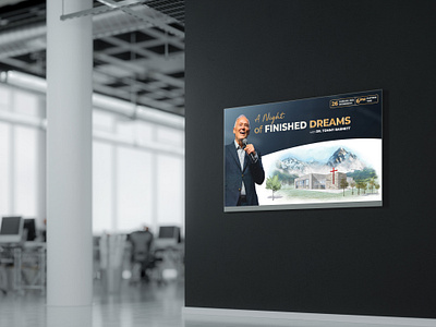 Conference Digital Signage advertising branding design digital signage drawing graphic design illustration illustrations logo marketing signage vector