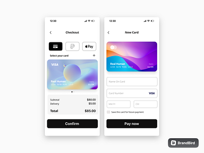 Daily UI Challenge - Credit Card Checkout Page ui