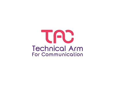 Tac Technical Arm Logo Design brand branding design graphic design icon illustration logo logos ui vector