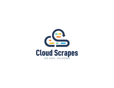 Cloud Scrapes Logo Design brand branding design graphic design icon illustration logo logos ui vector