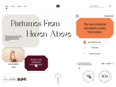 Parfume Store Website design ecommerce graphic design illustration landing page landing page design logo online shop parfum parfume parfume store parfume website trading ui ui design ux ux design web website design