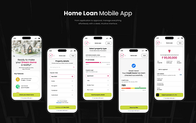 Home Loan Mobile App bank components dailyui dailyui inspire uishot layout dailyui webdesign cars ux layout finance home interaction loan mobileapp productdesign ui