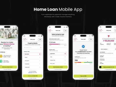 Home Loan Mobile App bank components dailyui dailyui inspire uishot layout dailyui webdesign cars ux layout finance home interaction loan mobileapp productdesign ui