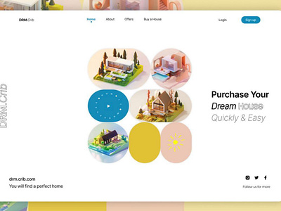 DRM.Crib - House Detail Pages architechture landing page building buy buy a house design detail house listing house pages landing page location overview pages property real estate real estate web design rent seller ui uiuxhouse ux web design
