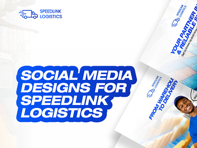 Social Media Designs for SPEEDLINK LOGISTICS branding designs flyer designs graphic design social media social media designs