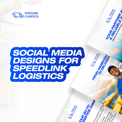 Social Media Designs for SPEEDLINK LOGISTICS branding designs flyer designs graphic design social media social media designs