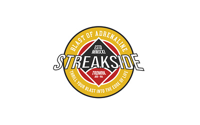 Initiative Project: Streakside Bagde art baseball baseball badge baseball logo branding creative design flat graphic design layout logo logo badge type typography