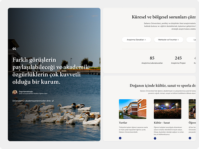 Sabancı University — Some components 2024 branding components mobile mobileproject productdesign trend ui uidesign ux uxdesign web webdesign webprojects website