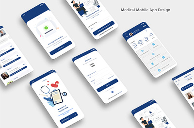 Medical health app dashboard design design digital website graphic design illustration it website mobil mobile app mobile application ui uiux design web design