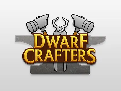 Dwarf Crafters art color craft design dwarf game illustration logo mobile tools