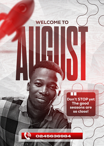 New Month Flyer Design for August. branding design eventflyers graphic design instagram instagramposts socialmedia socialmediaflyers