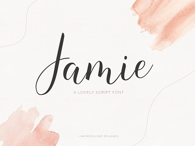 Jamie | Script Font