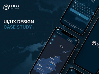 Semar Sentinel Assets Monitoring Apps app design ui ux vector