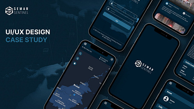 Semar Sentinel Assets Monitoring Apps app design ui ux vector