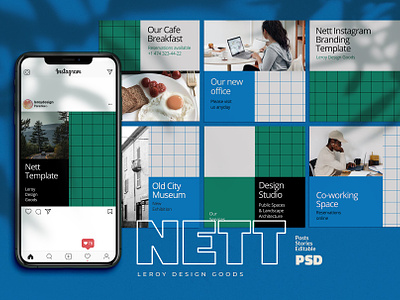NETT - Instagram Branding Template