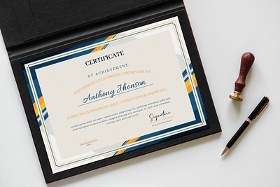 Certificate of Appreciation achievement appreciation business certificate certificate award certificate design certificate of appreciation certificate template diploma college school illustrator template multipurpose employee word certificate