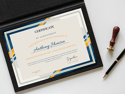 Certificate of Appreciation achievement appreciation business certificate certificate award certificate design certificate of appreciation certificate template diploma college school illustrator template multipurpose employee word certificate