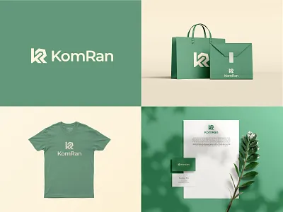 Komran logo branding custom logo icon kr kr logo letterlogo logo logo mark text logo