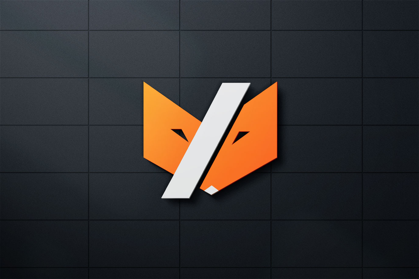 Fox with Code - Logomark 3d abstract logo animation branding coding logo company logo design fox logo graphic design illustration it logo logo logo design logo designer logo work minimalist logo motion graphics ui uiux vector