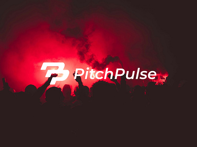 PitchPulse Logo Design brand brand guide brand guideline brand identity branding design fitness football graphic design illustration logo logo design logo mark logo type loo brand identity minimalist modern design product designer sport vector