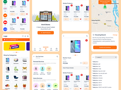 Shopping App shopping app uiux