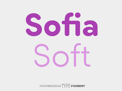 Sofia Soft Font Family (8 fonts) arial rounded basic children book clean comic comic book commercial contemporary contemporary sans cute fonts funny geometric geometric sans rounded font sans serif sans serif softness typeface typography