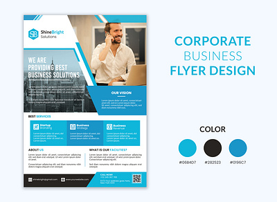 Corporate Business Flyer Design branding business flyer design design flyer design flyers graphic design print design