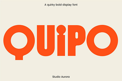 Quipo - Quirky Bold Display Font alternates bold font branding chunky contemporary creative font display font fun girlboss logo font logotype lowercase magazine font minimalist modern sans serif typeface thick font typeface unique font uppercase