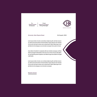 Letterhead brand kit branding company letterhead graphic design letterhead