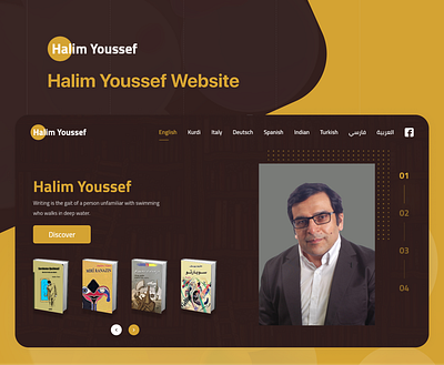 Halim Youssef Website |Turkey | Syria app articles blog books home news story turkey ui ux web website writing