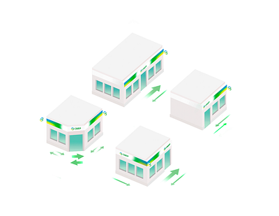 SBER vectorized 3D buildings