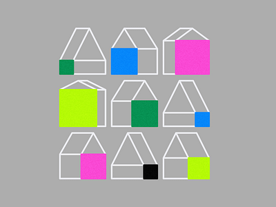 Houses geometric shapes home house houses