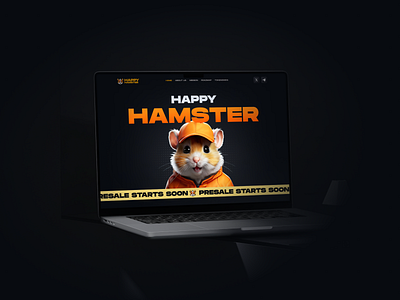 Hamster meme coin website crypto meme hamster kombat landing page meme coin meme token meme website memes