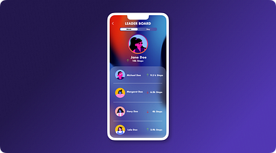 DAILYUI #019 : Leaderboard 019 app design appdesign daily ui challenge dailyui design figma graphic design illustration ui ui design ui ux design uidesign uiux uiuxdesign user interface userinetrface