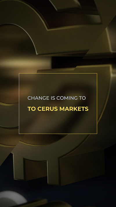 Cerus Markets - New Branding Prelaunch Teaser Animation V.1.2 3d blender branding cerus markets crypto enimation motion graphics prelaunch teaser trading