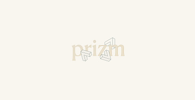 Prizm logo design branding design font graphic design illustration logo typeface ui