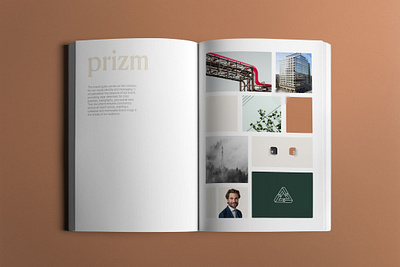 Branding book. book booklet branding design graphic design illustration logo magazine print ui warm colors