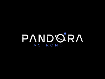 Logo Animasyonu | Pandora Astronomy 2d animation branding grafik tasarim graphic design hareketli grafik logo logo animation motion graphics motion logo tasarim