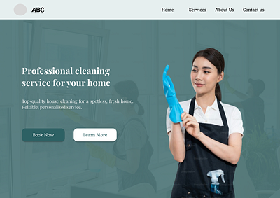 Home Cleaning Service Website