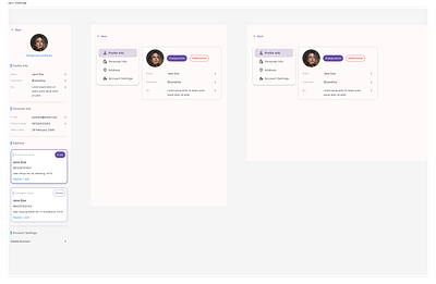 Day 3 - Profile Page app dailyui design exploration prototype ui ux