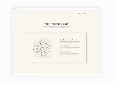 Web design for Prizm branding graphic design ui web design website