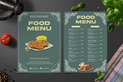 Restaurant menu design branding foodlist graphic design menu menucard menudesign restaurant restaurantmenu restaurantmenudesign restaurantpricelist