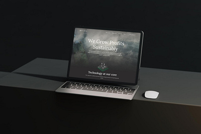 Website design for Roscommon dark mode dark website ipad mockup web design mockup web mockup website design