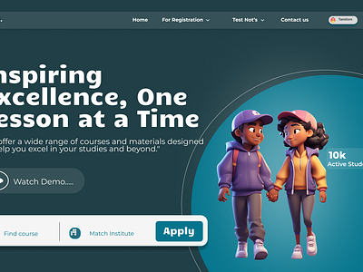 Education Landing Page