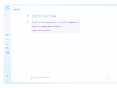 Error State Design for Explain AI. ai ai tool design error error state figma product product design ui