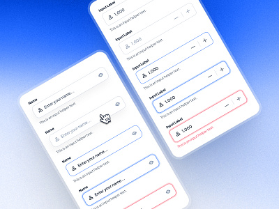 asklepios: AI Healthcare & Wellness App | Text Input Variant UI blue clean figma ui kit gradient healthcare ui healthcare ui kit input input ui minimal number input number input component number input ui soft text input text input component text input ui text input variant ui ui kit virtual care